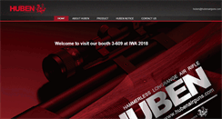 Desktop Screenshot of hubenairguns.com